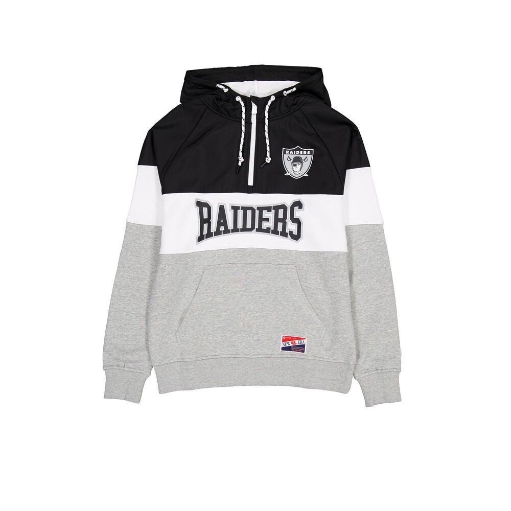 New Era Las Vegas Raiders Throwback Color Block Hoodie - Size S